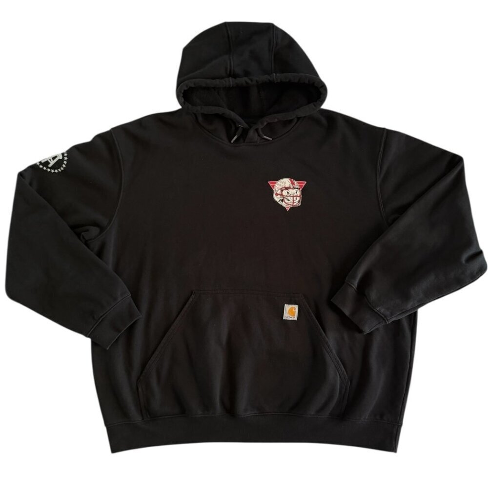 Carhartt Barstool Sports Hoodie Men's 2XL Ohio State OSU Collab 2024 Champions